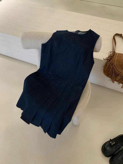 WG GENEVA DENIM DRESS