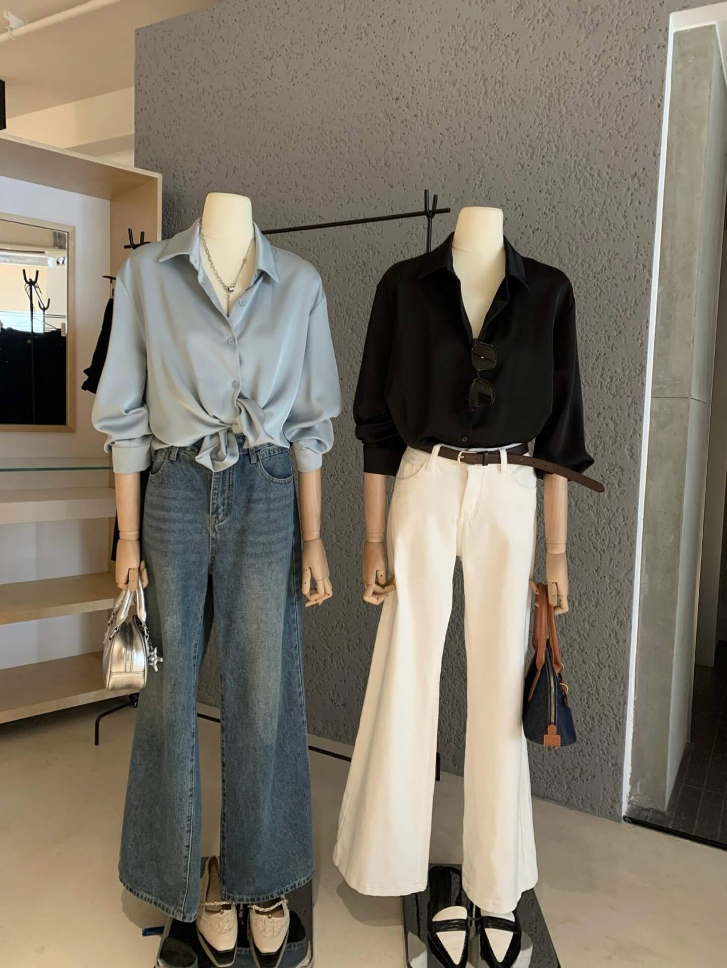 WG LORA SATIN BLOUSE