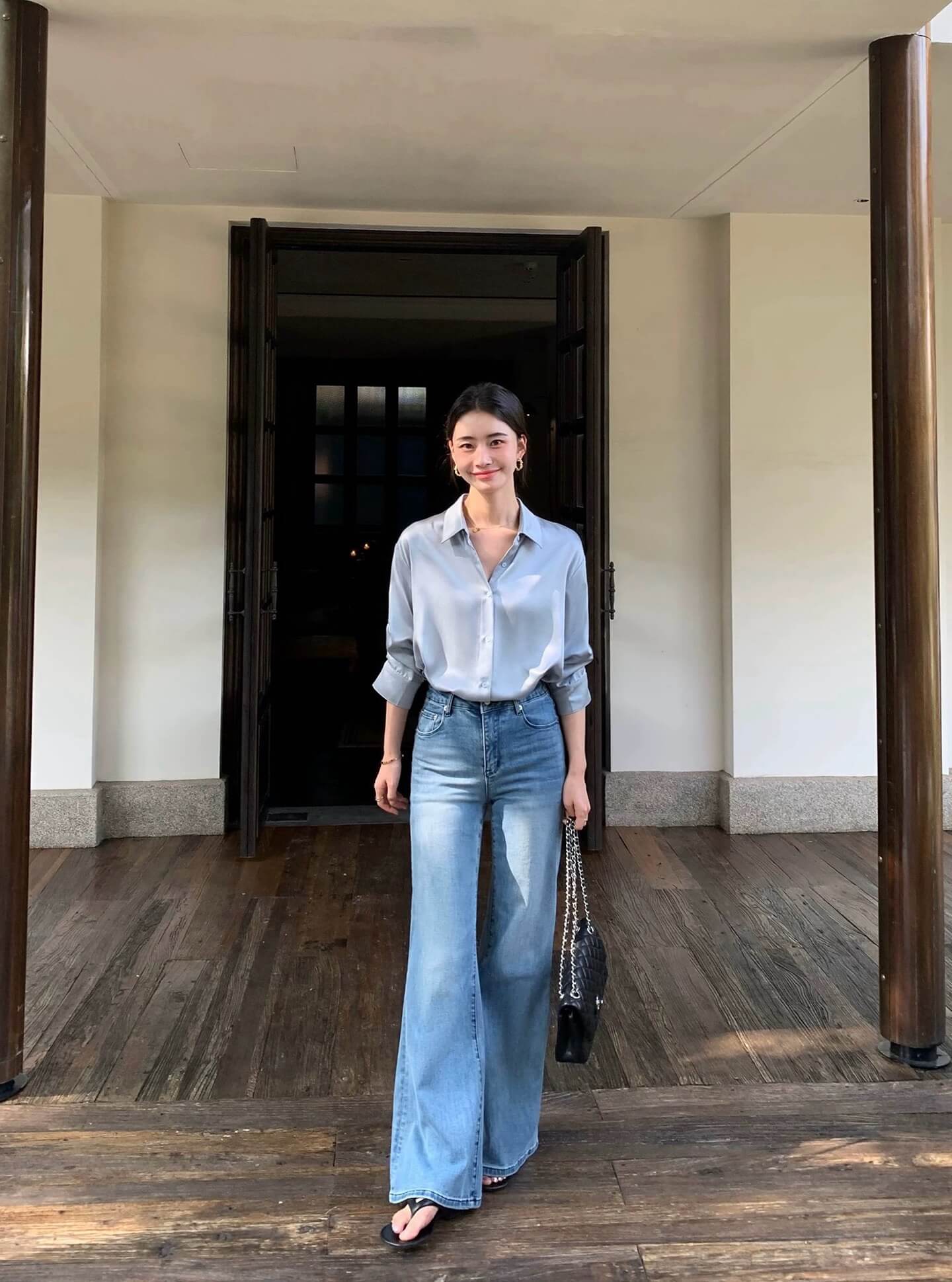 WG LORA SATIN BLOUSE