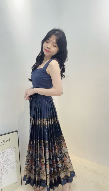 MA MIAN LONG DRESS SET