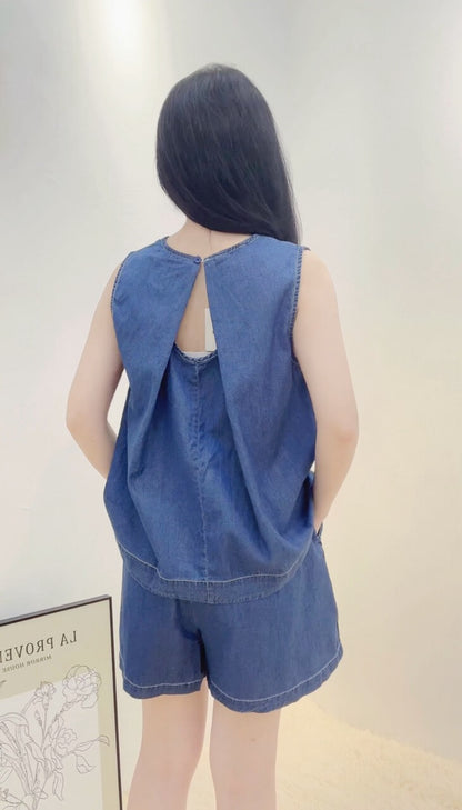 JACQUE THIN DENIM SET