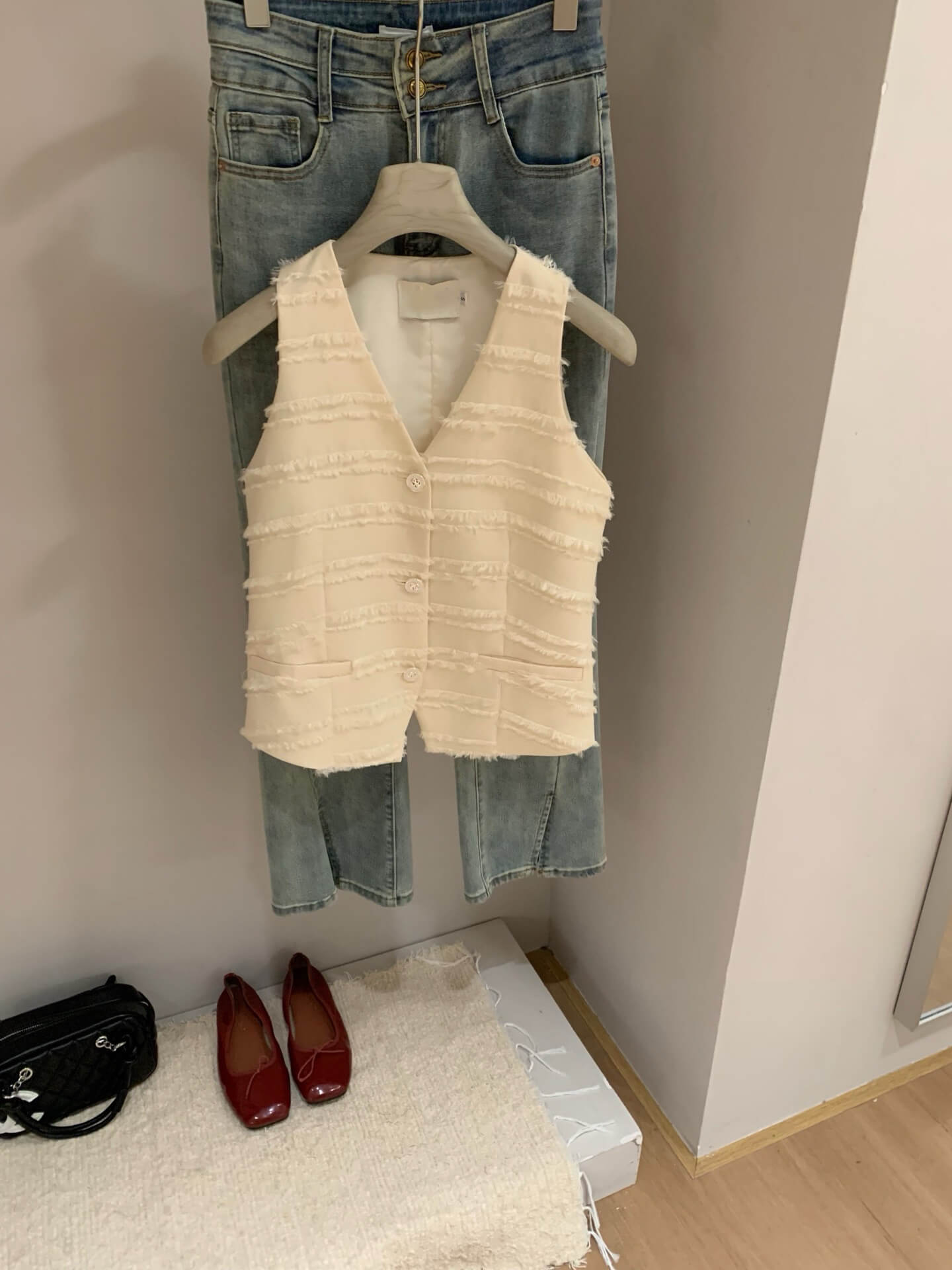 WG TWEED TOP