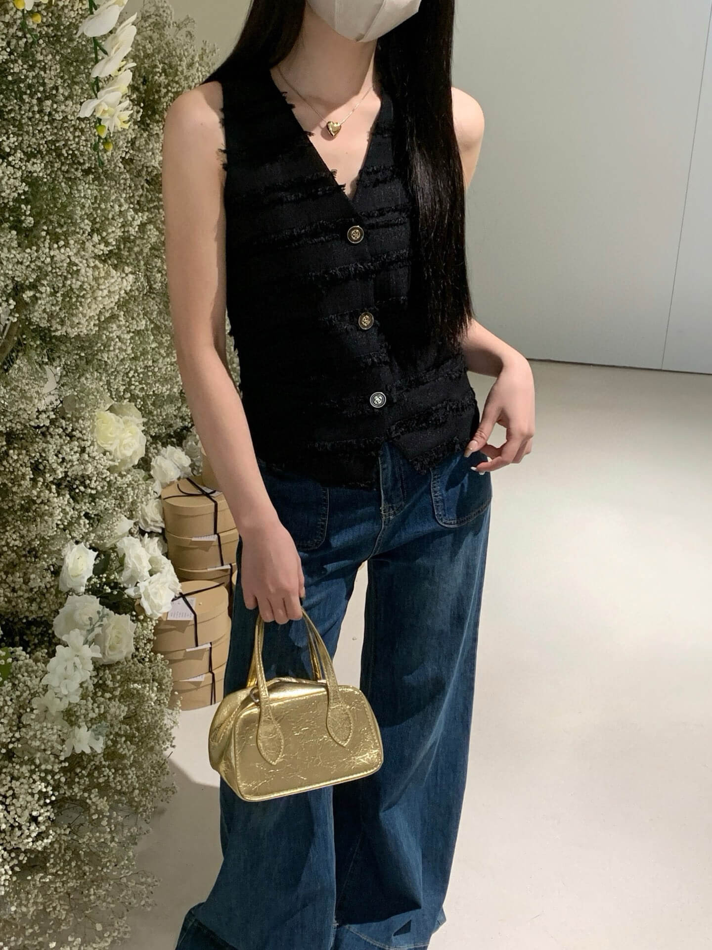 WG TWEED TOP
