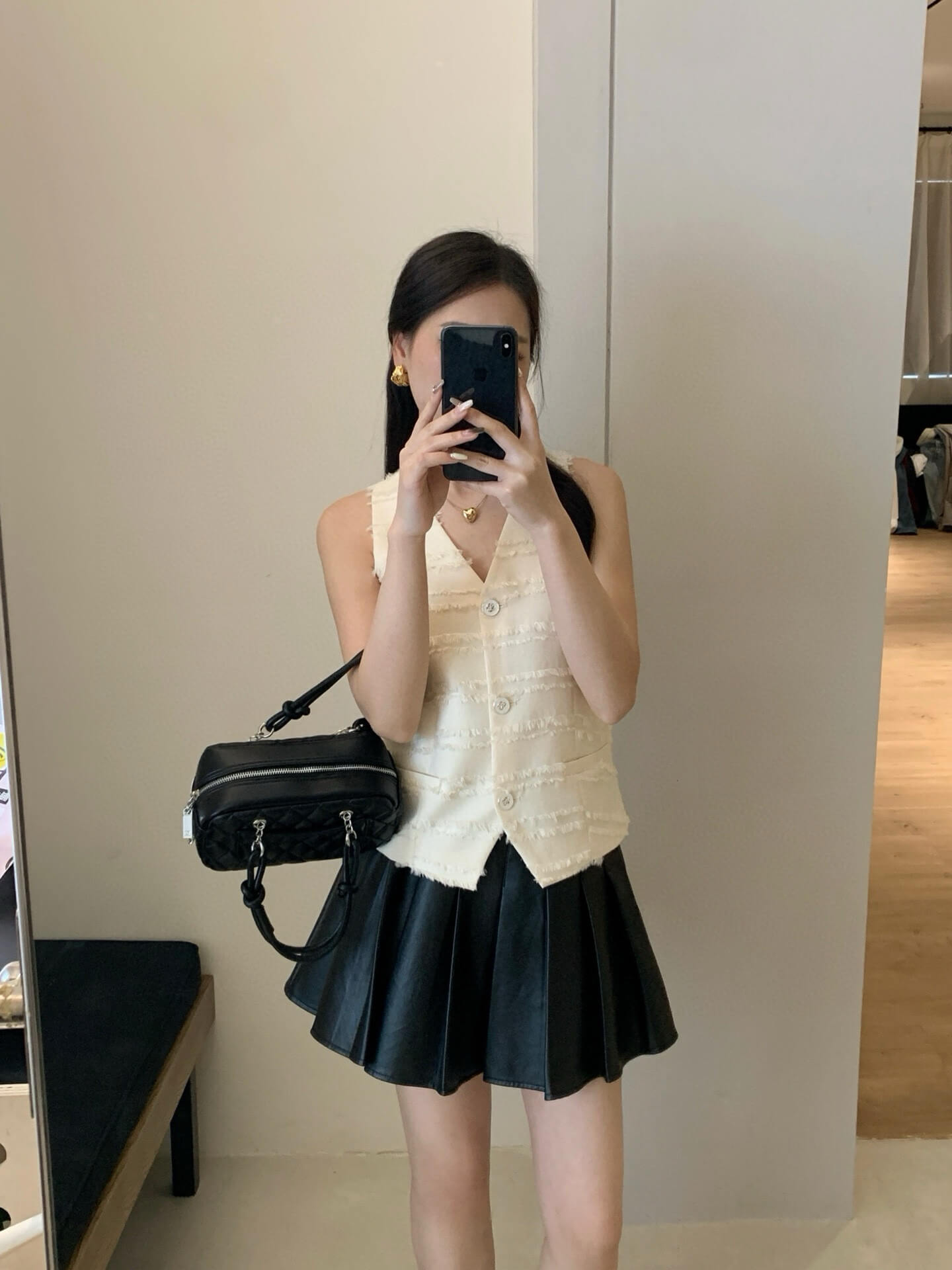 WG TWEED TOP