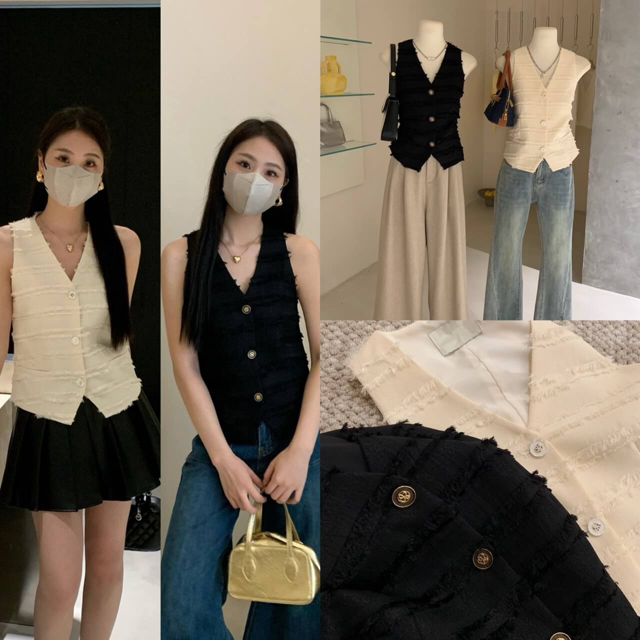 WG TWEED TOP
