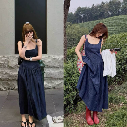 YJ NOVEL DENIM DRESS