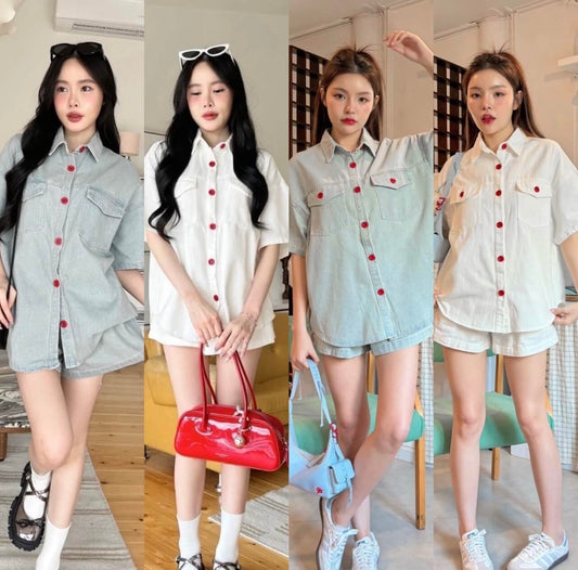 VENNA JEANS SET