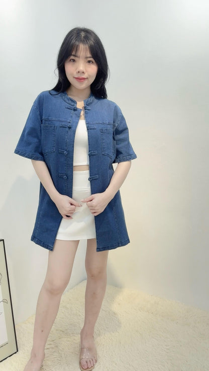 SHENG HUA MANDARIN TOP (UNISEX)