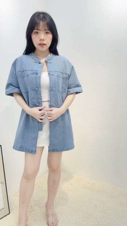 SHENG HUA MANDARIN TOP (UNISEX)