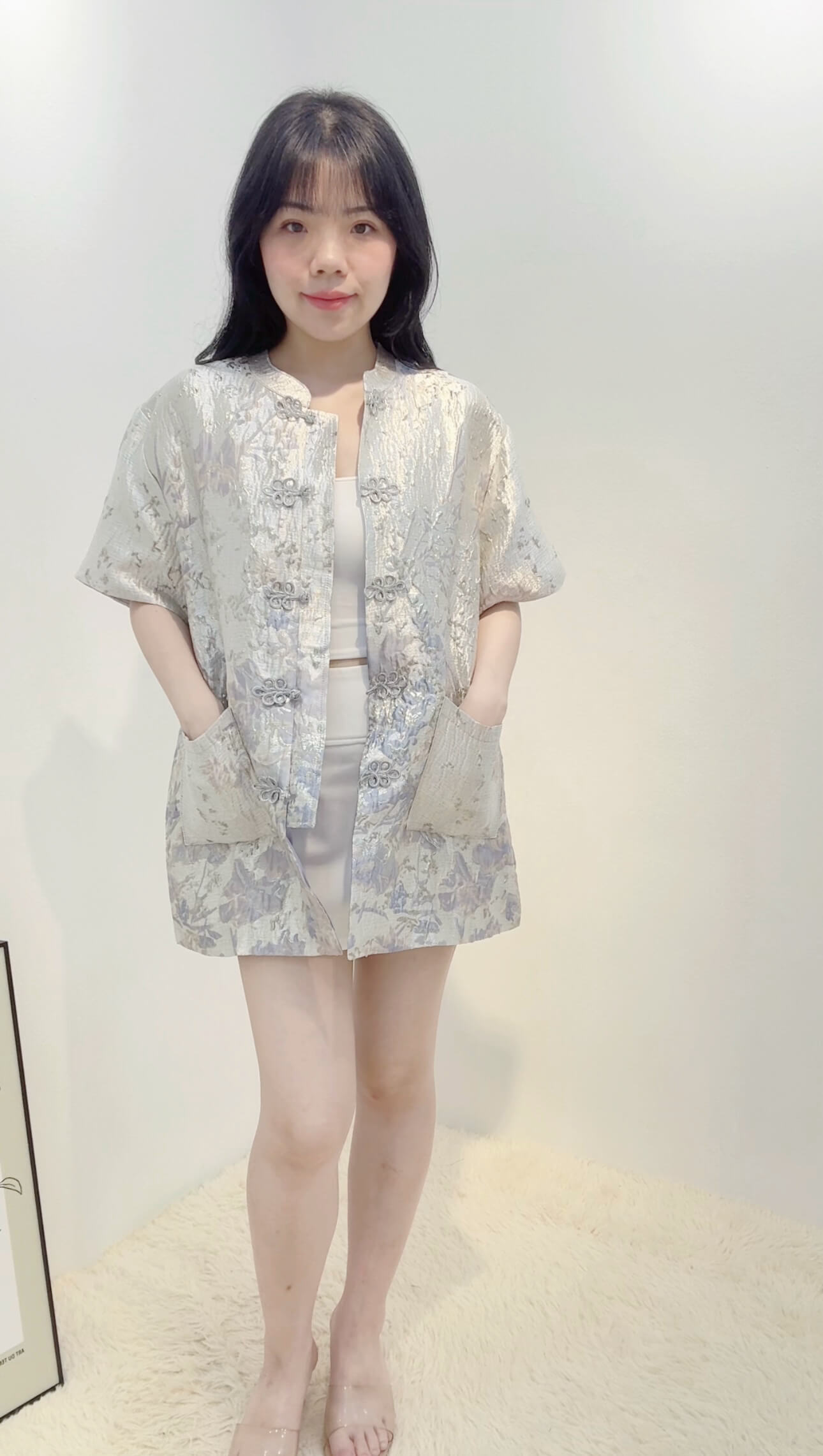 JIN YUN MANDARIN TOP (UNISEX)
