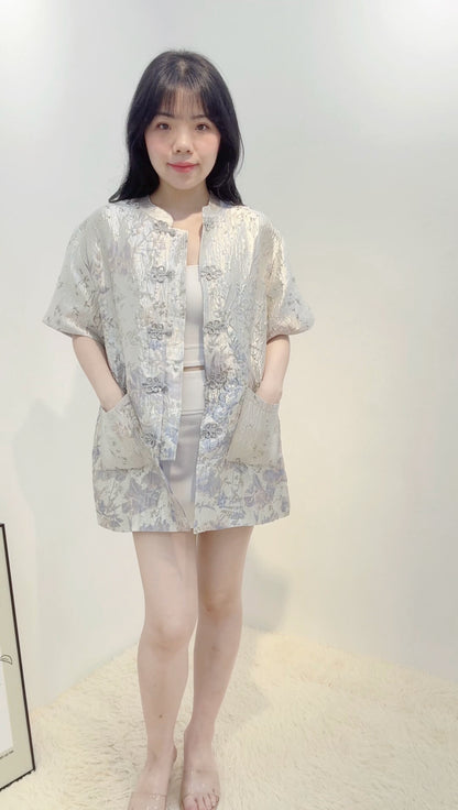 JIN YUN MANDARIN TOP (UNISEX)