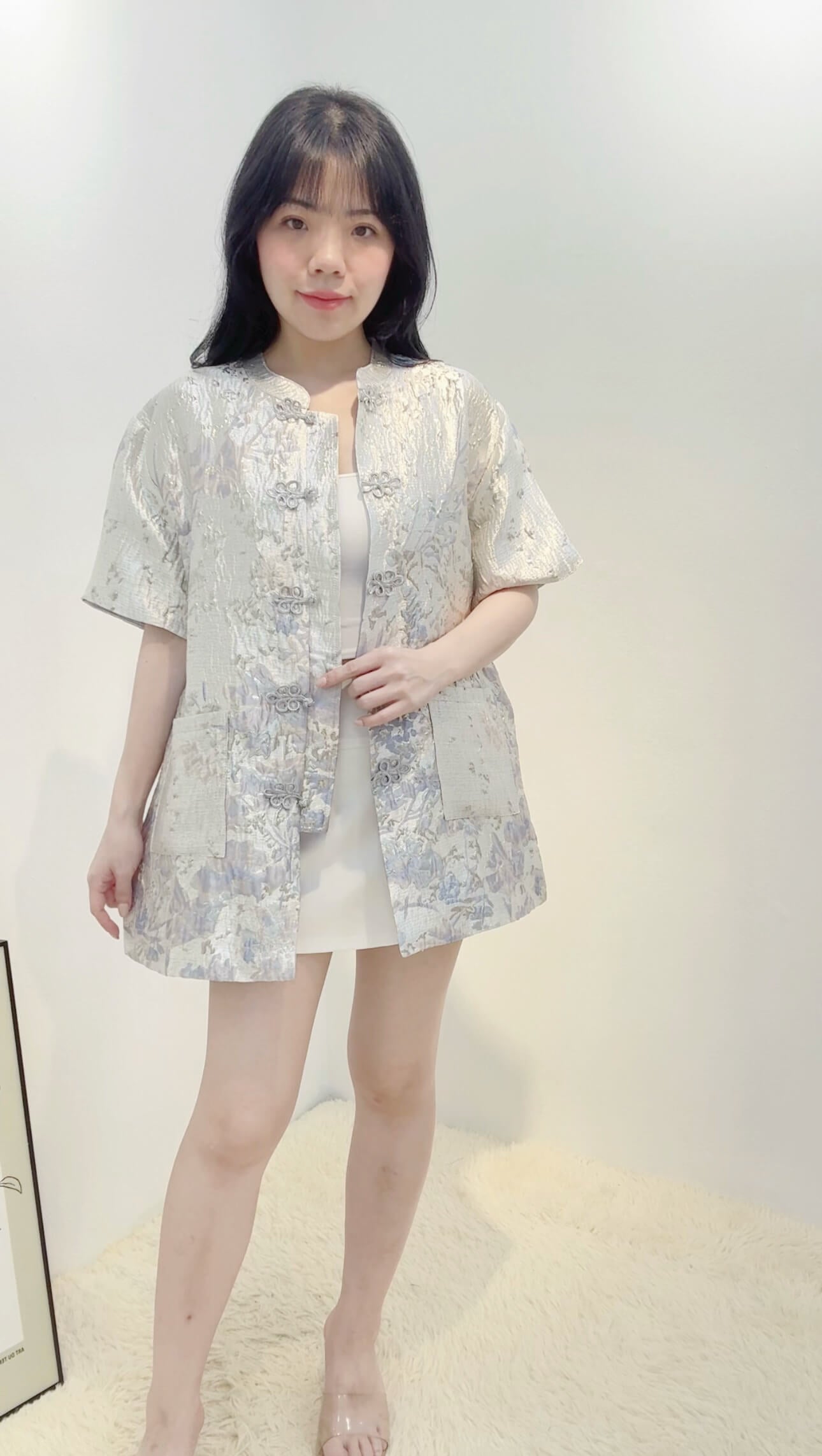 JIN YUN MANDARIN TOP (UNISEX)