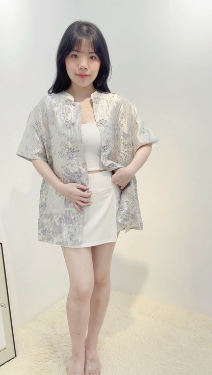 JIN YUN MANDARIN TOP (UNISEX)