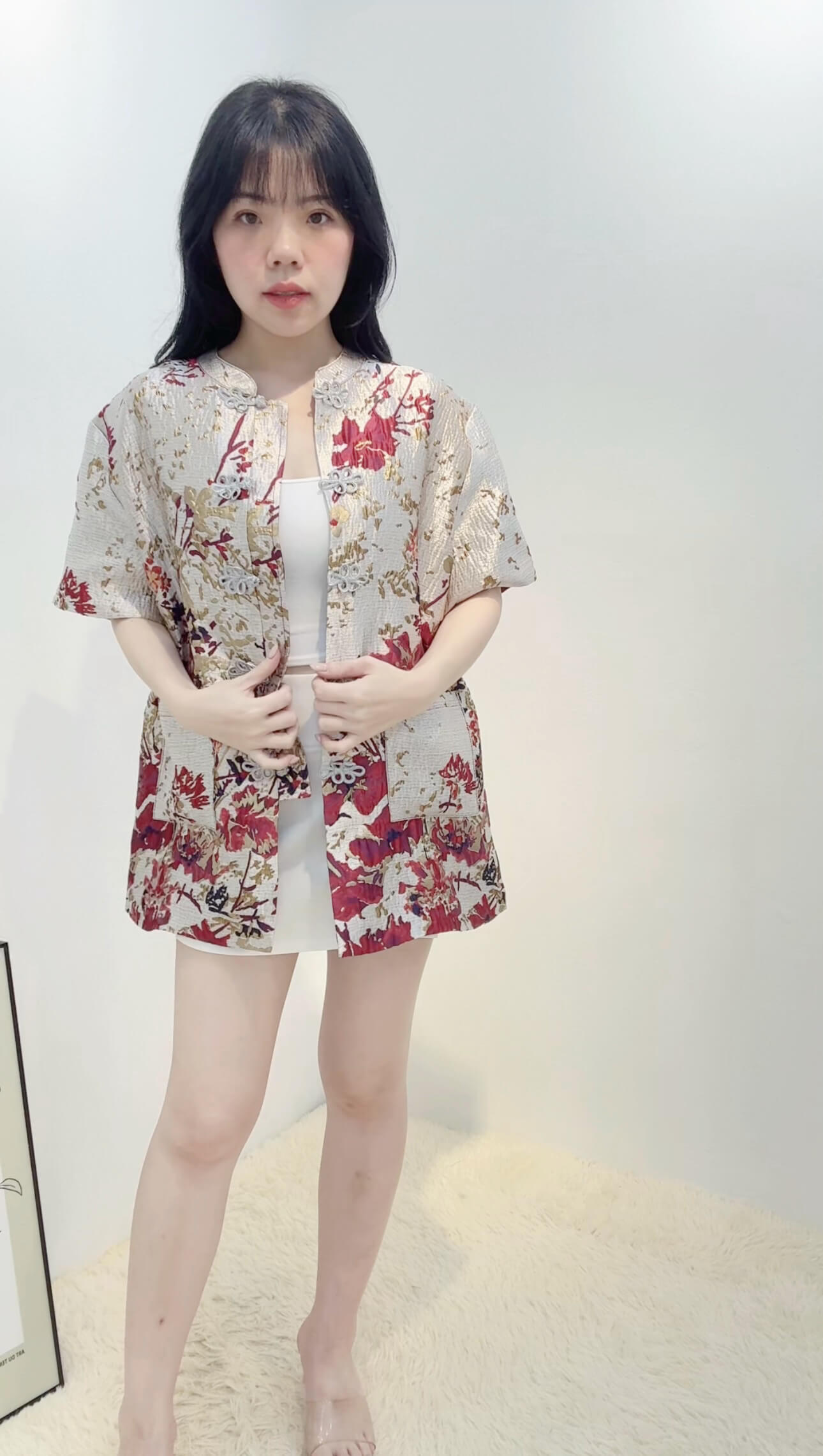 JIN YUN MANDARIN TOP (UNISEX)