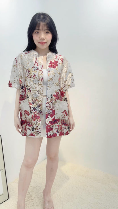 JIN YUN MANDARIN TOP (UNISEX)