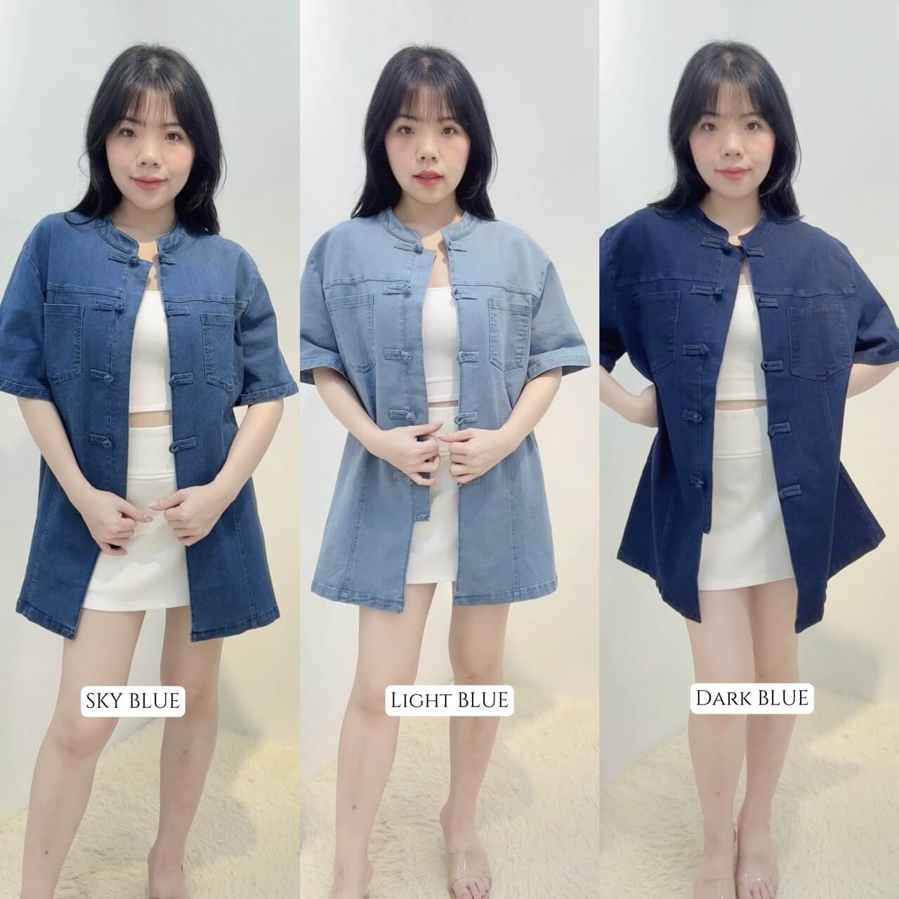 SHENG HUA MANDARIN TOP (UNISEX)