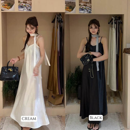 NYRA SATIN DRESS