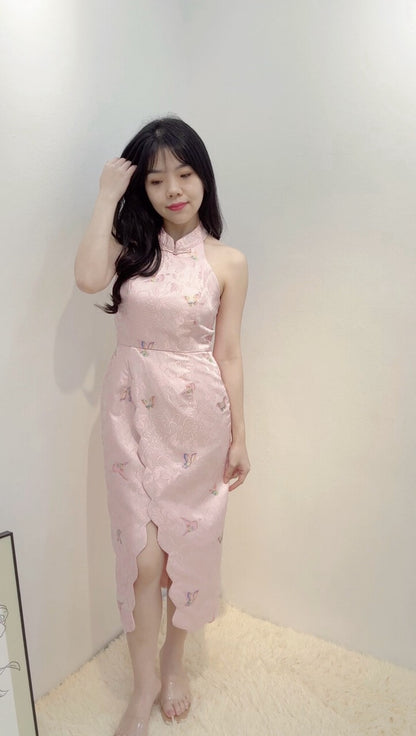 BUTTERFLY CHEONGSAM DRESS