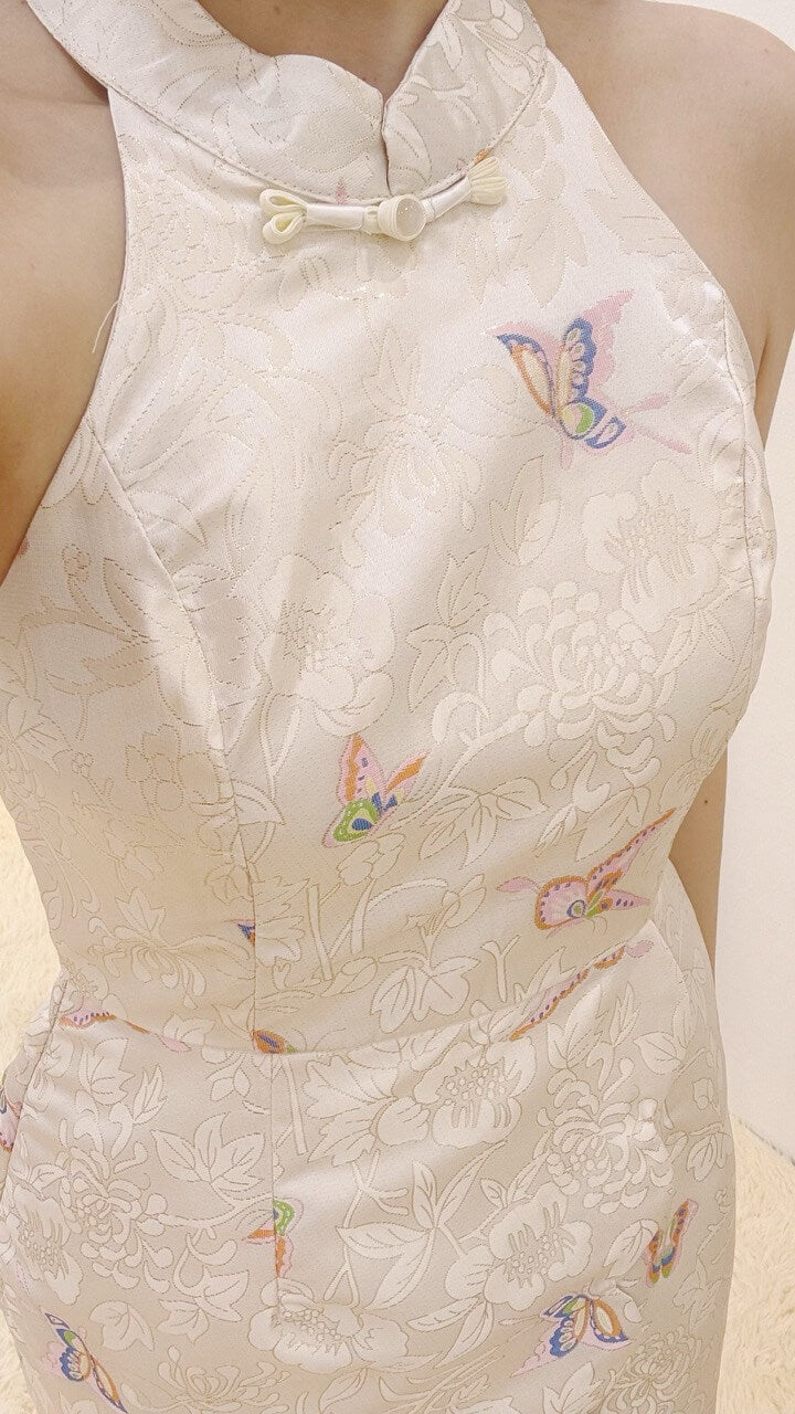 BUTTERFLY CHEONGSAM DRESS