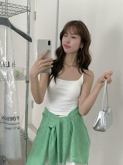 LM AURA PADDED CROP TOP