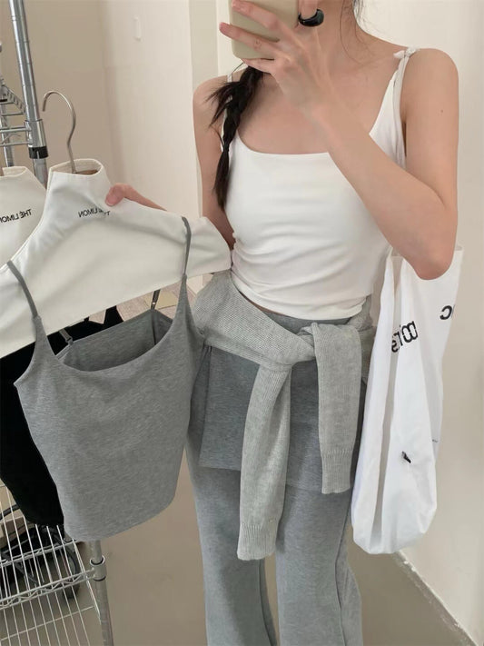 LM AURA PADDED CROP TOP