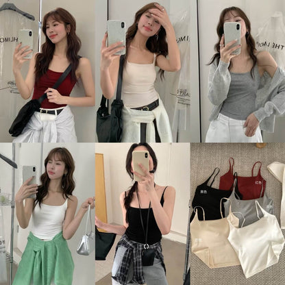LM AURA PADDED CROP TOP