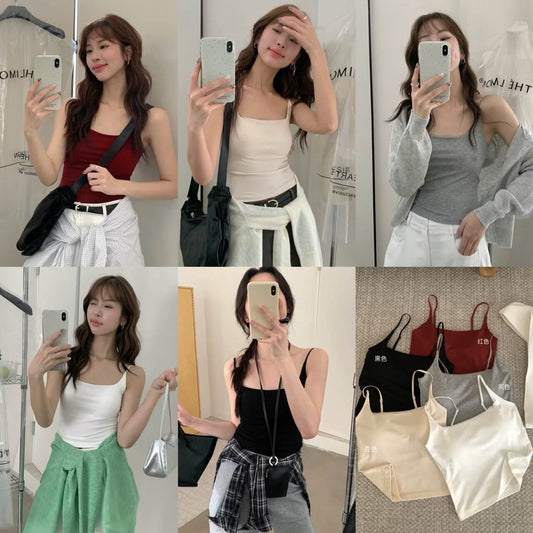 LM AURA PADDED CROP TOP