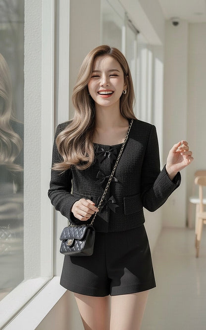 HINTSA TWEED CARDIGAN