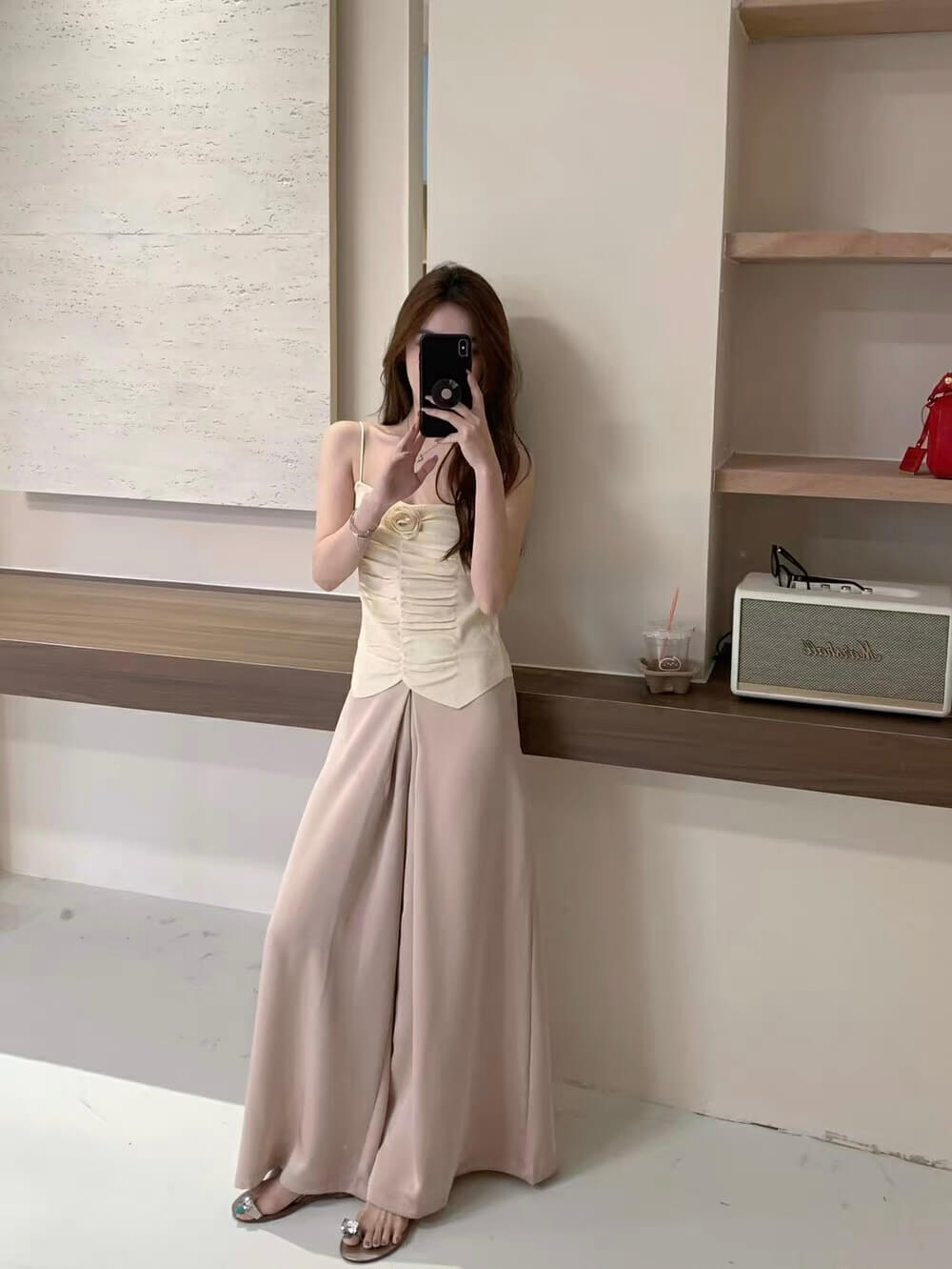 PHEONI SATIN PANTS