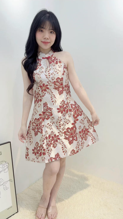 SHU XIANG DRESS WITH BAG