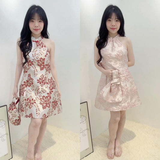 SHU XIANG DRESS WITH BAG