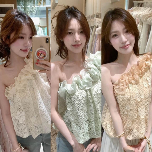AS FLORA LACE TOP