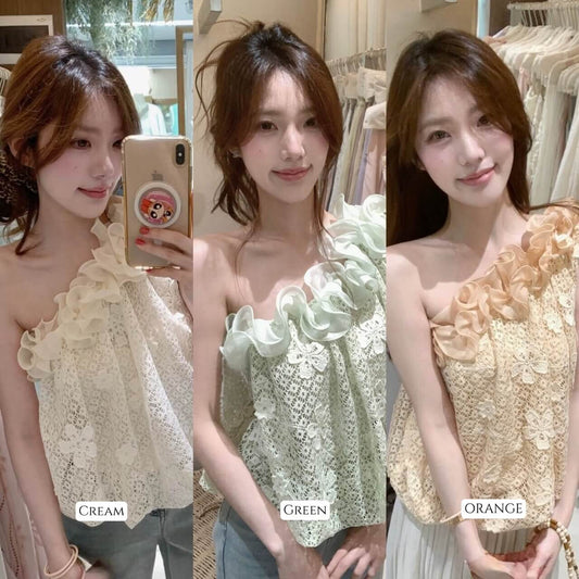 AS FLORA LACE TOP