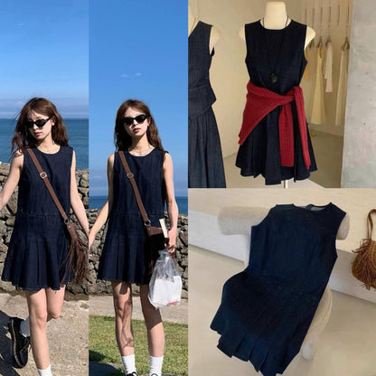 WG GENEVA DENIM DRESS