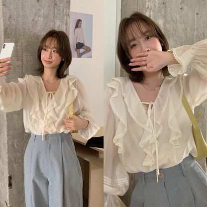 PREMIUM COZY BLOUSE TOP