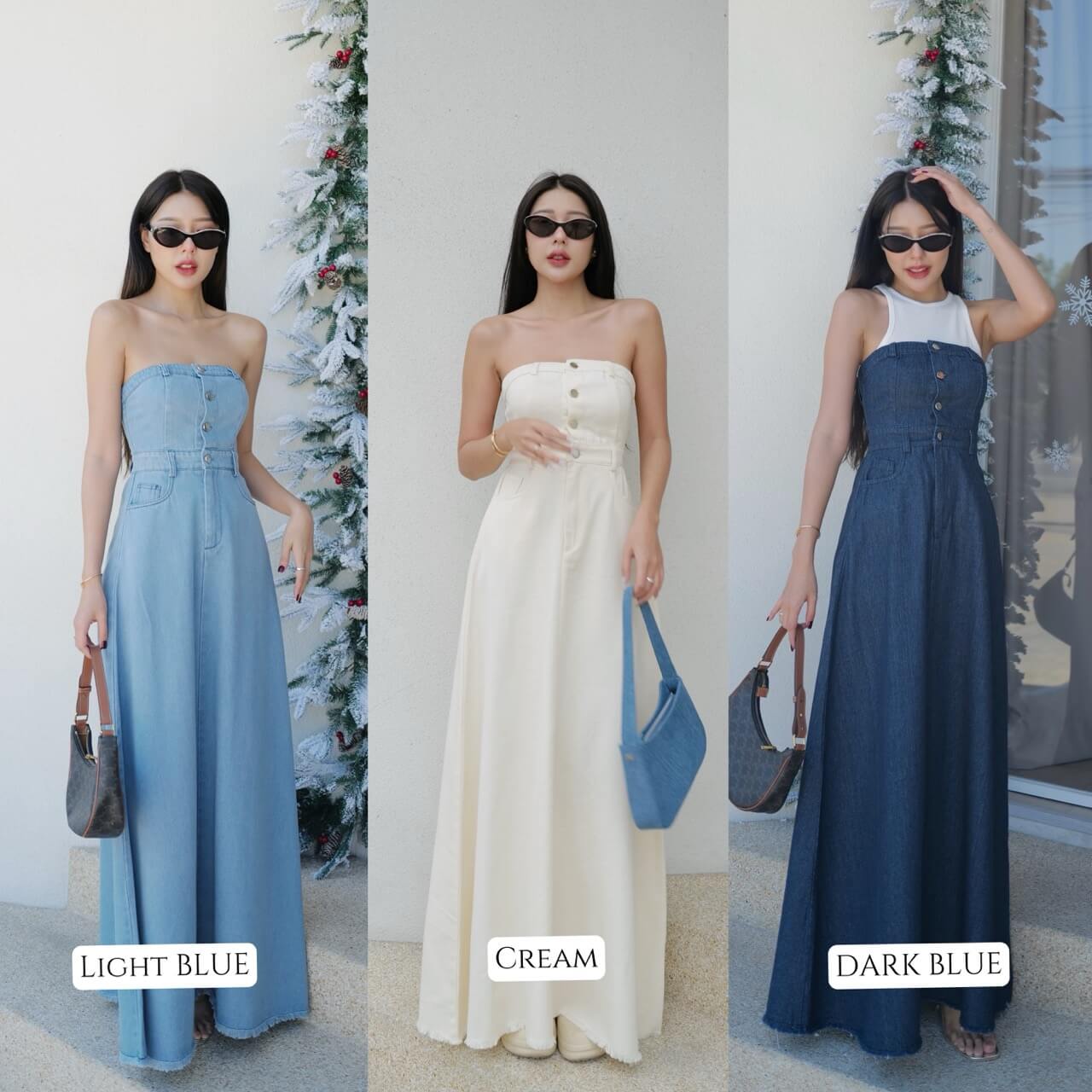 VIACE DENIM DRESS