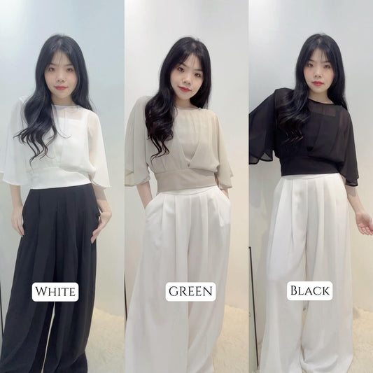 CHIFFON ABBY TOP