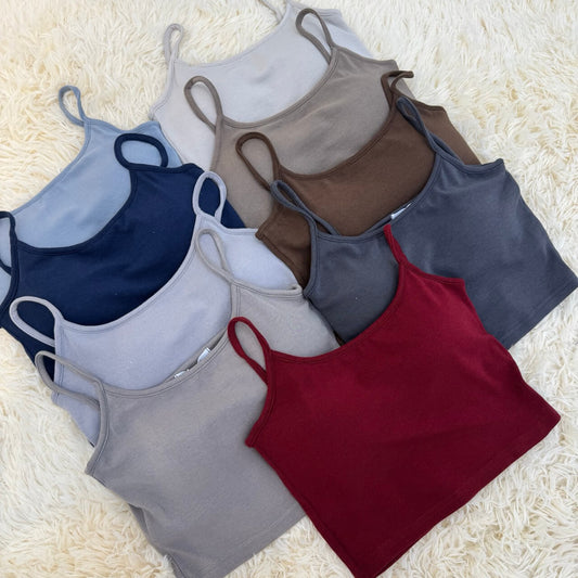 XYJ PADDED CROP TOP (REMOVABLE)