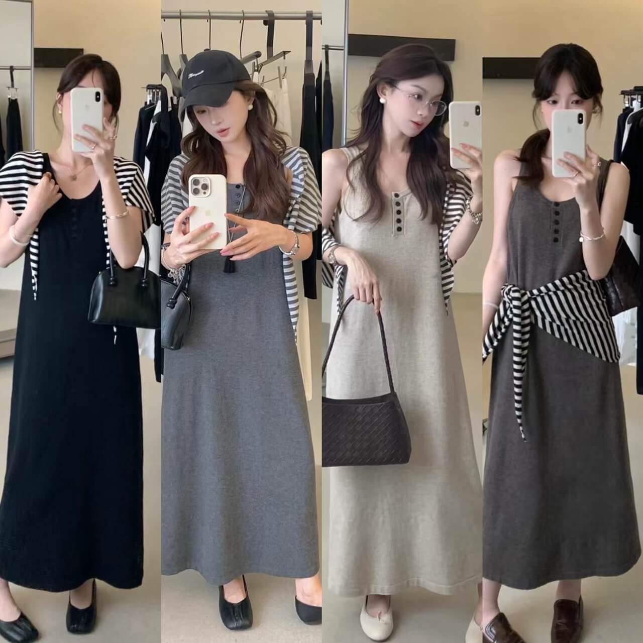 YJ JESSICA DRESS WITH SCARF