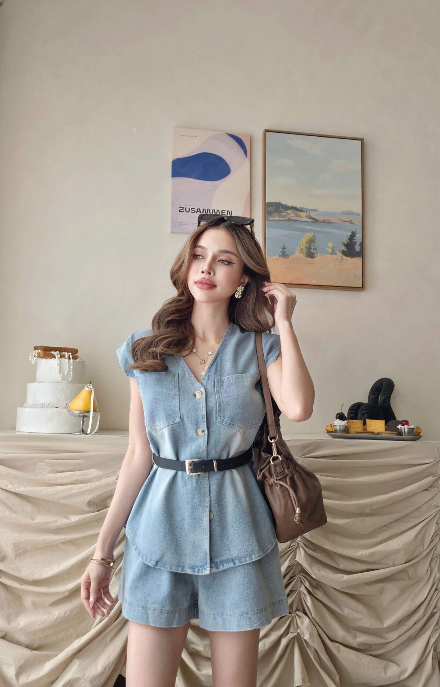 LUNA JEANS SET