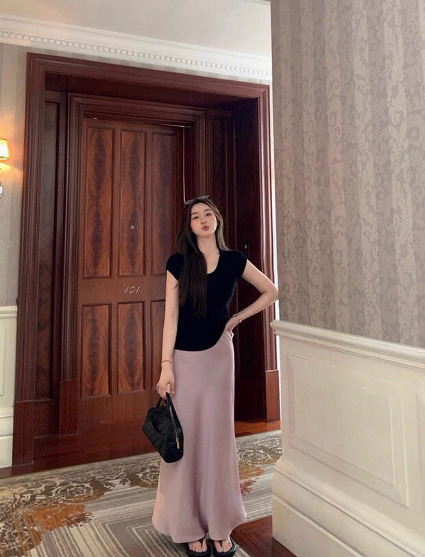 WG WILLA SATIN DRESS