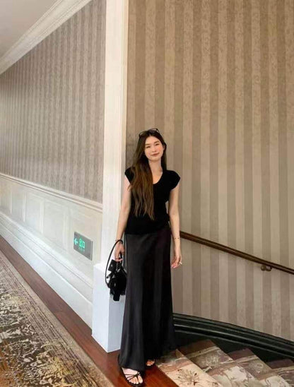 WG NIKKI SATIN DRESS