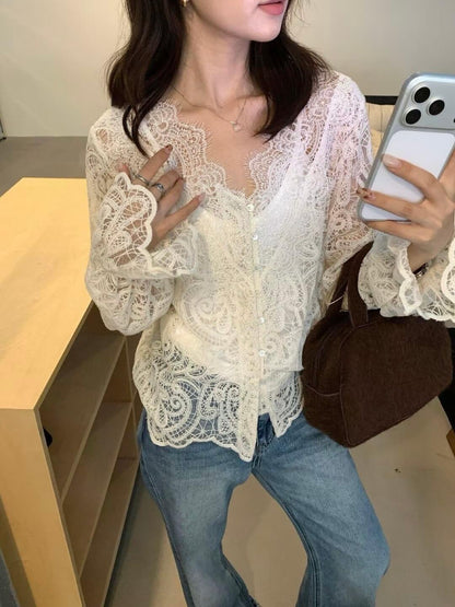 CHERBELL LACE TOP