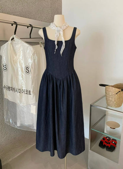 YJ NOVEL DENIM DRESS
