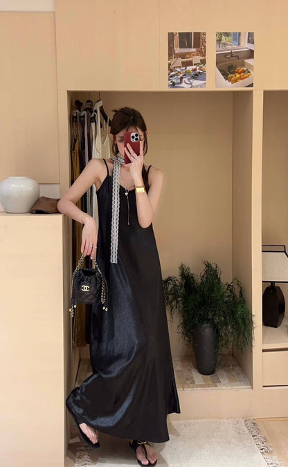 NYRA SATIN DRESS